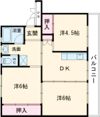ビレッジハウス志度1号棟の間取り画像