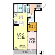 たちばなの間取り画像