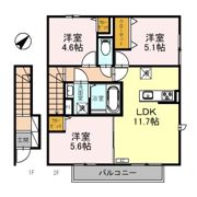 スーリール住吉の間取り画像