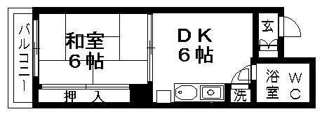 アクシス鷹匠の間取り画像