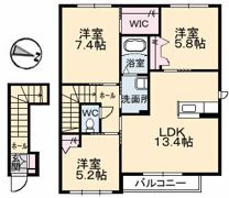 ベルナティオ近田の間取り画像