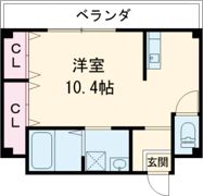 クライス横堤の間取り画像