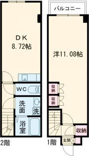 アミティ白木の間取り画像