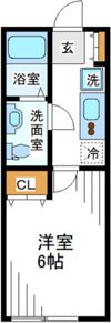 ブルーオーシャン上大岡の間取り画像