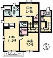 ロシニエール C棟の間取り画像