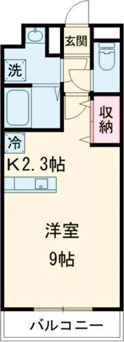 ルーナシティの間取り画像