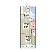 コーポ紺屋1号棟の間取り画像