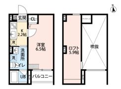 Mi Casita 尼崎（ミ カシータ アマガサキ）の間取り画像