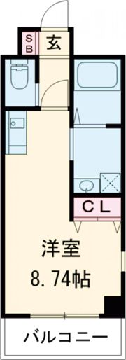 LUNA仙台東口の間取り画像