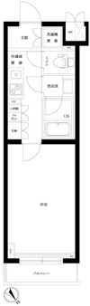 ルーブル駒沢大学参番館の間取り画像