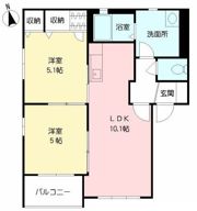 アーバン花林の間取り画像