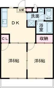 レジデンス本宮の間取り画像