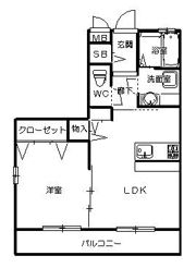 ロイヤルヒルズ武田の間取り画像