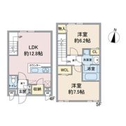 CrossRoad SasashimaLiveの間取り画像