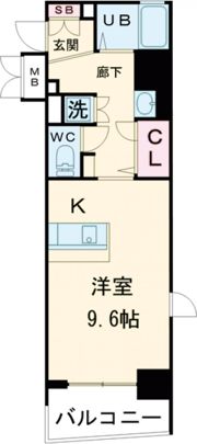 アスヴェルみなと元町OceanFrontの間取り画像