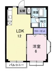 西ヶ丘ハイツの間取り画像