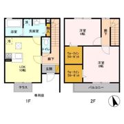 コンフォートブルック C棟の間取り画像