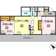 ルミエール五井・Ⅰの間取り画像