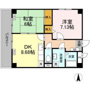 ロイメント名駅の間取り画像