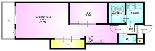 REGALEST 上本郷の間取り画像