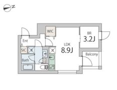 GranDuo下北沢13の間取り画像