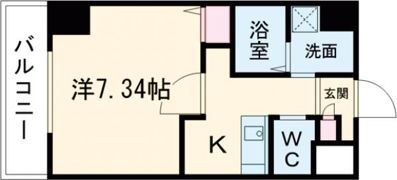エヌエムキャトフヴァンヌフの間取り画像