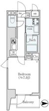 ステーションフロント三鷹の間取り画像