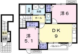 フラットワイズの間取り画像
