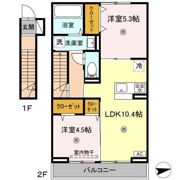 アルカンシェルの間取り画像