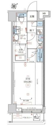 レイリス桜台AZの間取り画像