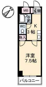 ファミーユ對重の間取り画像