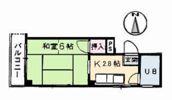 タウニー城北の間取り画像
