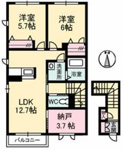 パーク・ボヌールCの間取り画像
