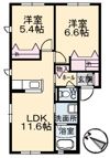 エクレールCの間取り画像