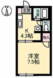 フレグランス野崎 A棟の間取り画像