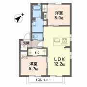 シャーメゾン・レーヴ叶 B棟の間取り画像