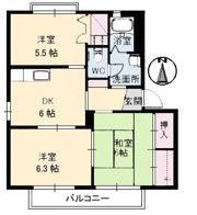 ニュー・アンシャンテの間取り画像