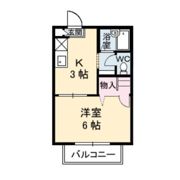 ジュネスカタオカの間取り画像