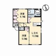 クラヴィエ南昭和 D棟の間取り画像