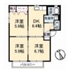 ヴィレッジ中陣Aの間取り画像