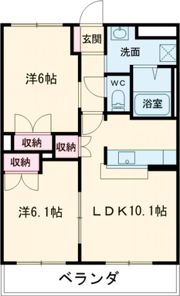 KING’S COATの間取り画像