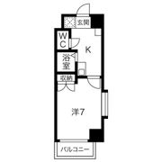 シティライフ名駅の間取り画像