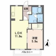 サンプレーヌの間取り画像