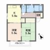 ボヌールⅡBの間取り画像