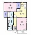 レジデンス弥の間取り画像