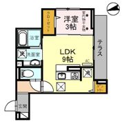 (仮)D-ROOM仙波町PJ A棟の間取り画像