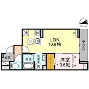 (仮)D-ROOM仙波町PJ A棟の間取り画像