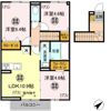 テラス丘の上Cの間取り画像