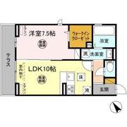 D-ROOM花園の間取り画像