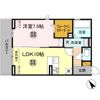 D-ROOM花園の間取り画像